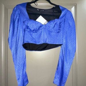 Zara Long-sleeve Crop